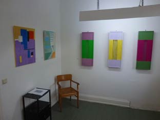 Ausstellungsrundgang in den Ateliers der wfk